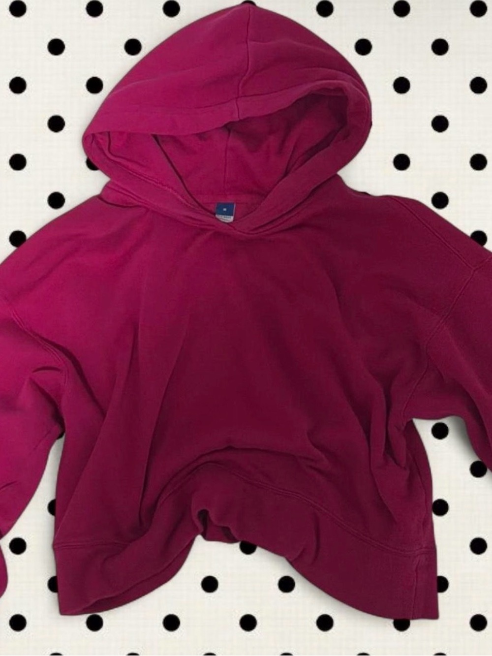 Old Navy Kids Fuchsia Hooded Sweatshirt